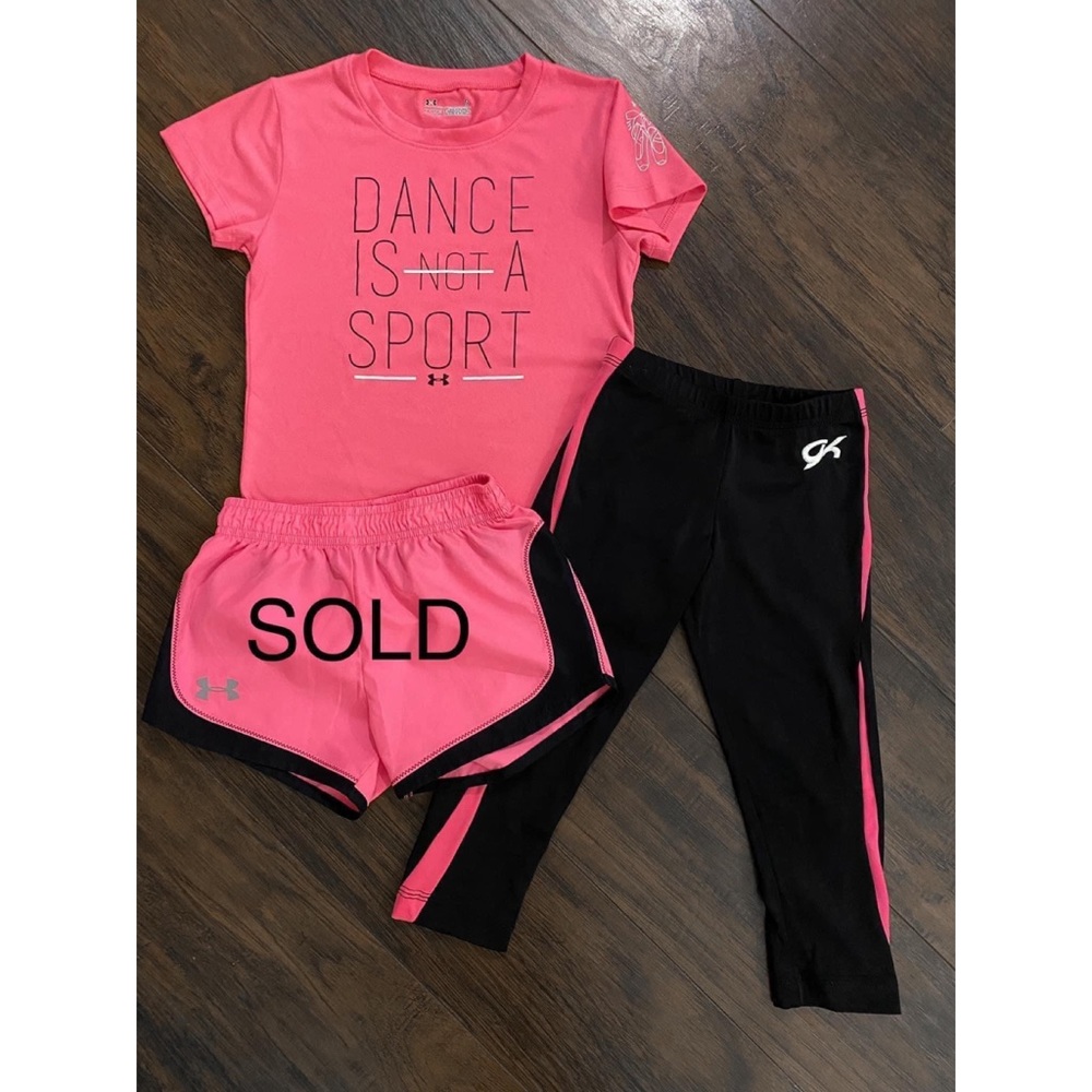 GK Capri Leggings ONLY (shorts & tee Sold)